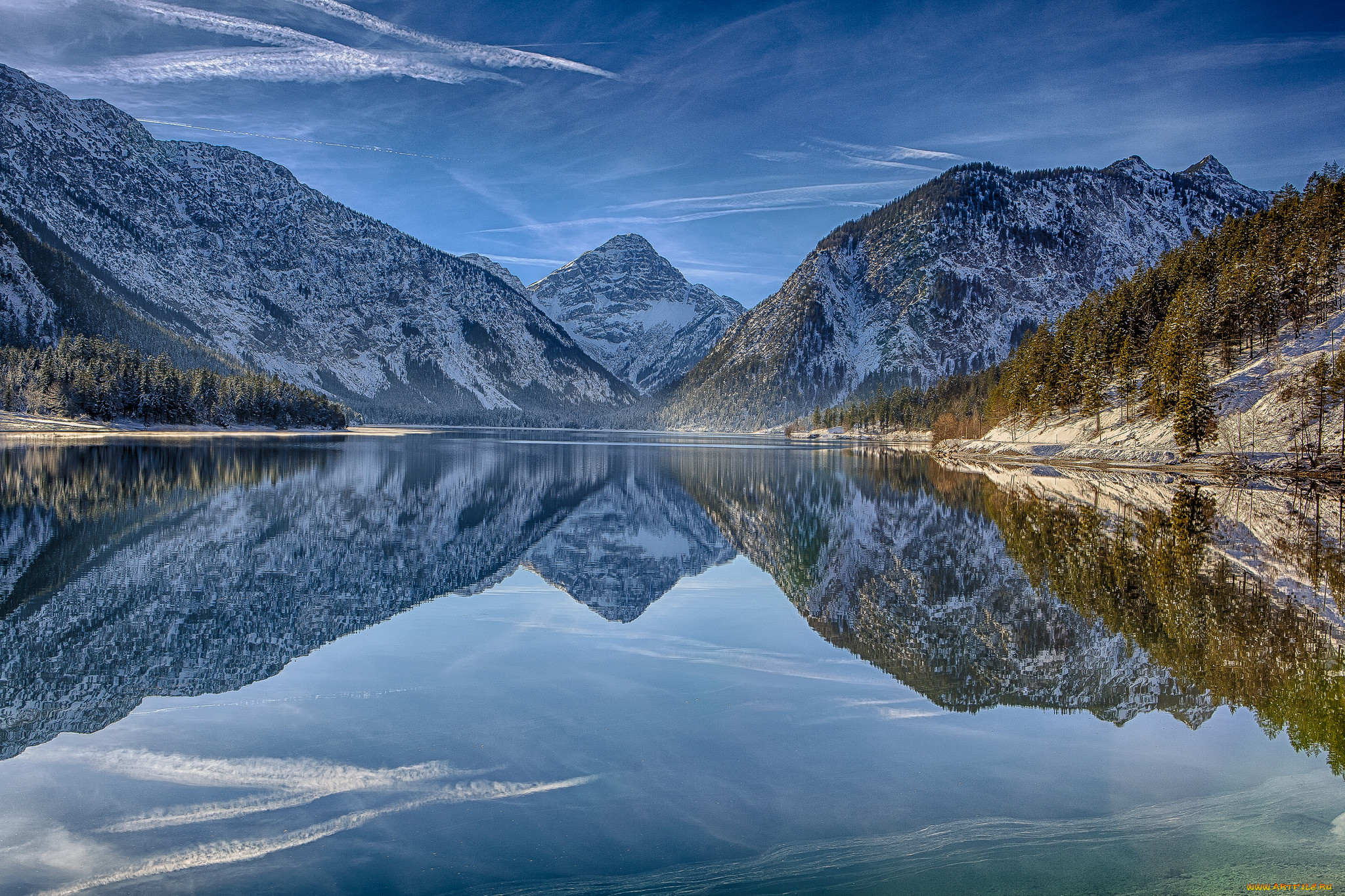 lake plansee,  tirol,  austria, , , , , , , , , , , alps, austria, tirol, lake, plansee